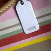 Coach Legacy Stripe Bag Fabric & Leather With Magnetic Snap - 6