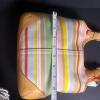 Coach Legacy Stripe Bag Fabric & Leather With Magnetic Snap - 11