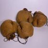 Antique 1920's Lace-Up Leather Boxing Gloves Set