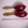 Costume Bundle- Rubie's Carmen Miranda Fruit Hat With Wooden Maracas Pair - 8