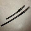 Modern Katana & Wakizashi Daisho Set With Matching Scabbards