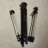 Lot of 3 Aluminum Pan/Tilt Head Camera Tripods