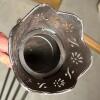 Set of 5 Metal Floral Cut-Out Outdoor Garden Torches - 4