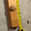 Wall-Mounted Wooden Quilt Rack - 2