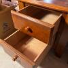 Shaker Farms Living Room Set: Wood Lift-Top Coffee Table & 2-Drawer End Table - 2