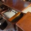 Shaker Farms Living Room Set: Wood Lift-Top Coffee Table & 2-Drawer End Table - 11