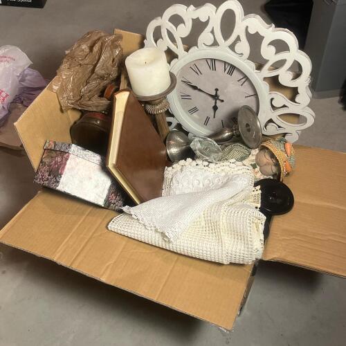 Assorted Home Decor And Home Accessories Lot