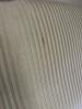Pair of Thomasville Upholstered Striped Armchair Swivel Rockers - 7