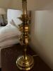 Brass Table Lamp Pair - 2