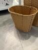 Woven Laundry Basket and Waste Basket - 2
