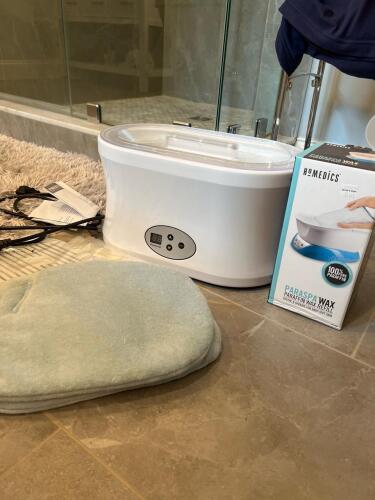 HoMedics ParaSpa Digital Paraffin Wax Bath With Wax & Accessories