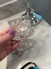 Double-Sided Chrome Tabletop Vanity Mirror and Candle Holder - 2