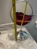 Double-Sided Chrome Tabletop Vanity Mirror and Candle Holder - 4