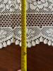 Elegant 36"x36" White Floral Lace Table Topper - 5