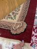 Red Floral Wool Area Rug 8'9"x11'7" - 4