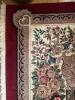 Red Floral Wool Area Rug 8'9"x11'7" - 5