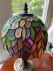 Small Tiffany-Style Stained Glass Table Lamp - 2