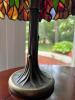 Small Tiffany-Style Stained Glass Table Lamp - 3