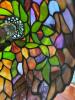 Small Tiffany-Style Stained Glass Table Lamp - 6