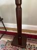 Bombay Co. Wood Pedestal Stand & Round Green Marble-Top Pedestal - 6