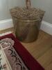 6' Artificial Ficus Tree in Brass Decorative Planter - 4