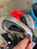 Sun Mountain Lightning Golf Bag & Speed Cart with Callaway/TaylorMade Clubs & Accessories - 13