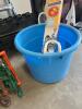 LintEater Dryer Vent Cleaning Kit, Plastic Bucket, Extension Cord Reel, Sawhorses, Etc. - 5