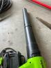 Greenworks Cordless Blower with Battery & Charger - 5