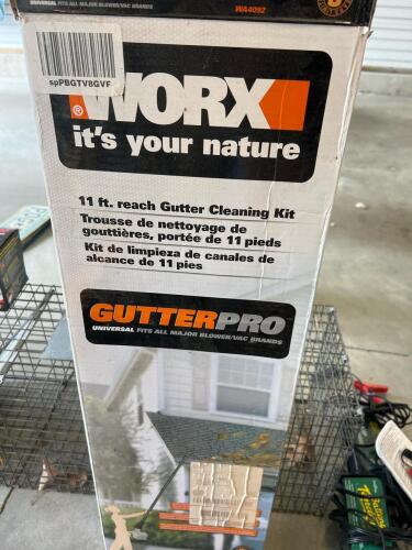 WORX GutterPro Universal Gutter Cleaning Kit