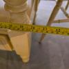 Farmhouse-Style Round Dining Table with Drawer and 5 Spindle-Back Chairs - 9
