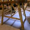 Farmhouse-Style Round Dining Table with Drawer and 5 Spindle-Back Chairs - 10
