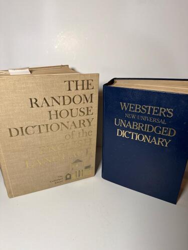 Set of 2 Huge Dictionaries