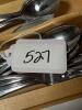 Stainless Steel Flatware Set with Wooden Organizer Tray - 8