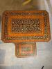 Set of 2 Italian Marquetry Style Nesting Tables - 2