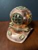 Decorative Copper and Brass Diver's Helmet Replica