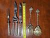 Ornate Serving Utensil Set - 4