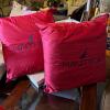 Nautica, Knit Red and Feather Fill Pillows - 2