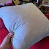 Nautica, Knit Red and Feather Fill Pillows - 5