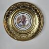 Regency Bone China Gold Wall Plates Pair - 2