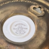 Regency Bone China Gold Wall Plates Pair - 5