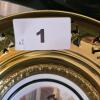 Regency Bone China Gold Wall Plates Pair - 7