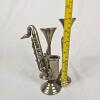 Set of 3 Musical Instrument Candle Holders - 2