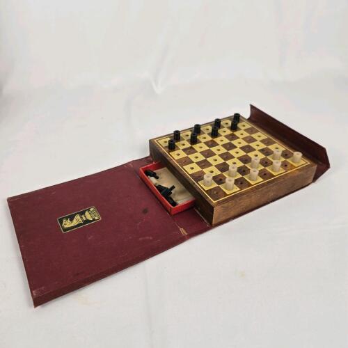 Vintage Drueke Vol. 101 Travel Peg Checkers Game