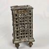 Antique Cast Iron Building Still Coin Bank, - 4