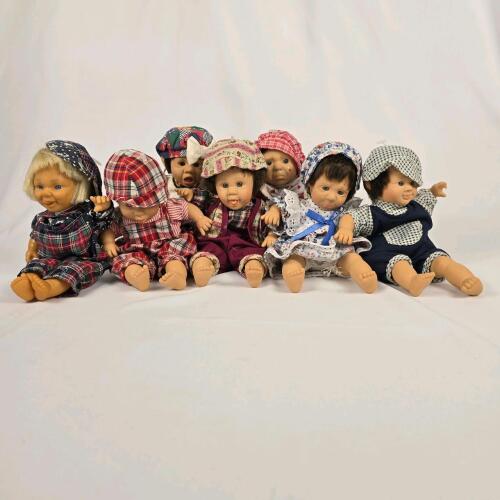 Vintage Gi-Go Toy Baby Dolls Soft Body