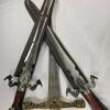 King Arthur Excalibur Sword Replica & 2 Fantasy Decorative Swords, 44.5" Stainless, Sheaths Incl - 3