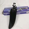 Chipaway Cutlery New Millennium Bowie II Jim Frost Design, Surgical Steel, Sheath - 5