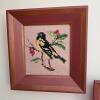Vinson Pictures Levinson Framed Needlepoint Art Pair 8x8 - 2