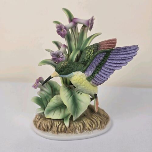 Royal Crown Porcelain Hummingbird Figurine