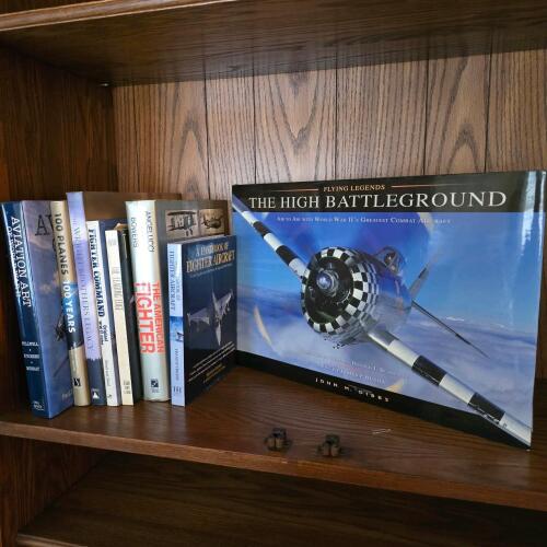Aviation & WWII Fighter Aircraft Book Lot